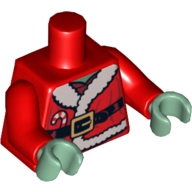 Lego tělo, červená (4618923)
